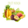 Daly code – fruit ninja – 250g אננס פסיפלורה אפרסק וקיווי