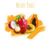 תערובת תה DALY CODE – Muay Thai – 50g פיתאיה, פפאיה ורמבוטנה
