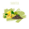 תערובת תה DALY CODE – Shantea – 50g תה שחור, לימון וקינמון