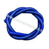 צינור סיליקון לנרגילה Carbon Blue