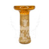 ראש לנרגילה OBLAKO Glaze Top Phunnel S(כתום שחור)