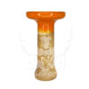 ראש פרמיום לנרגילה  OBLAKO Glaze Top Phunnel S(כתום)