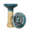 ראש לנרגילה OBLAKO Glaze Top Phunnel M(כחול טורקיז)