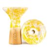 ראש נרגילה – MOON Phunnel Marble Yellow
